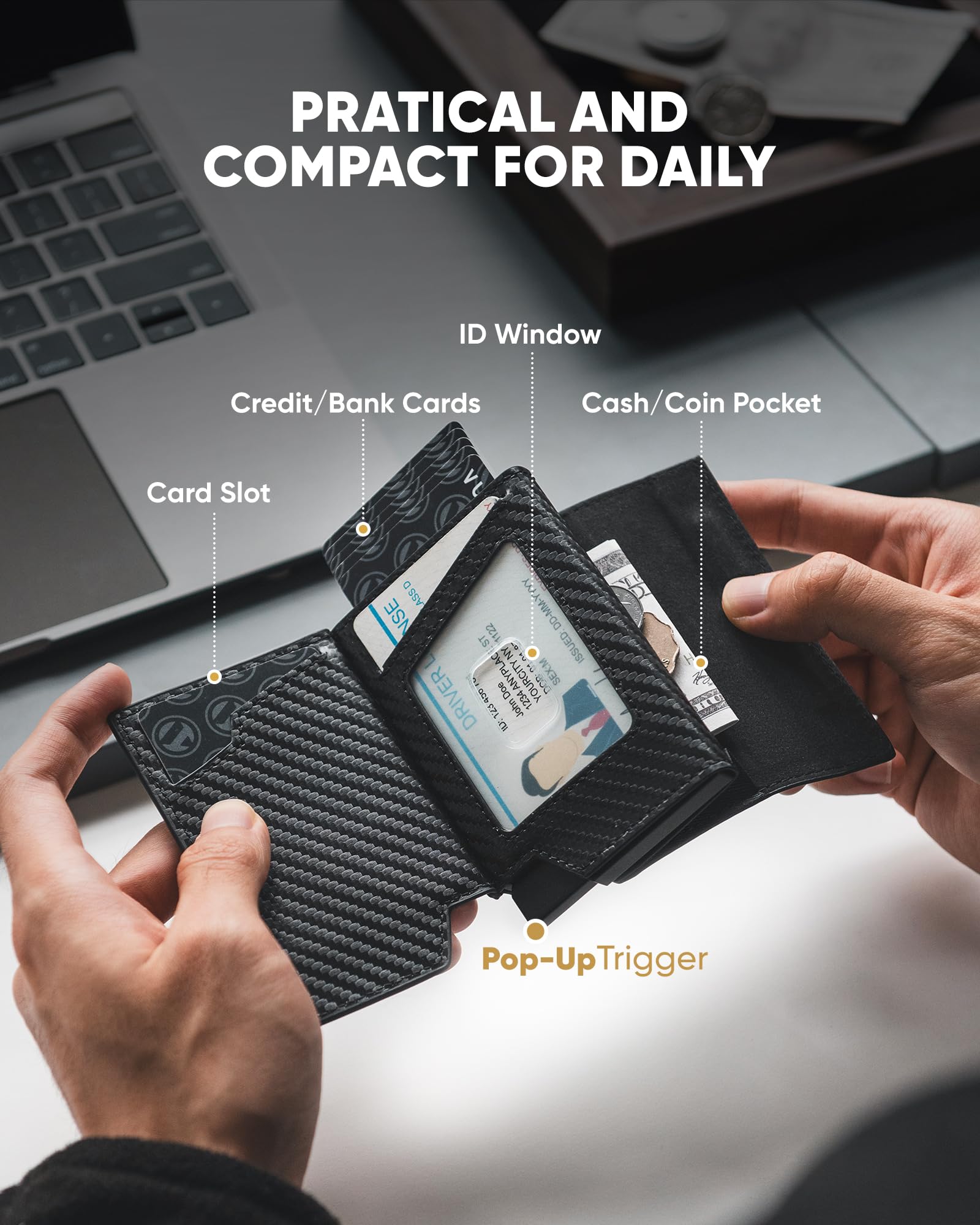vulkit-airtag-kartenetui-carbon-schwarz-rfid-pop-up-wallet image 4