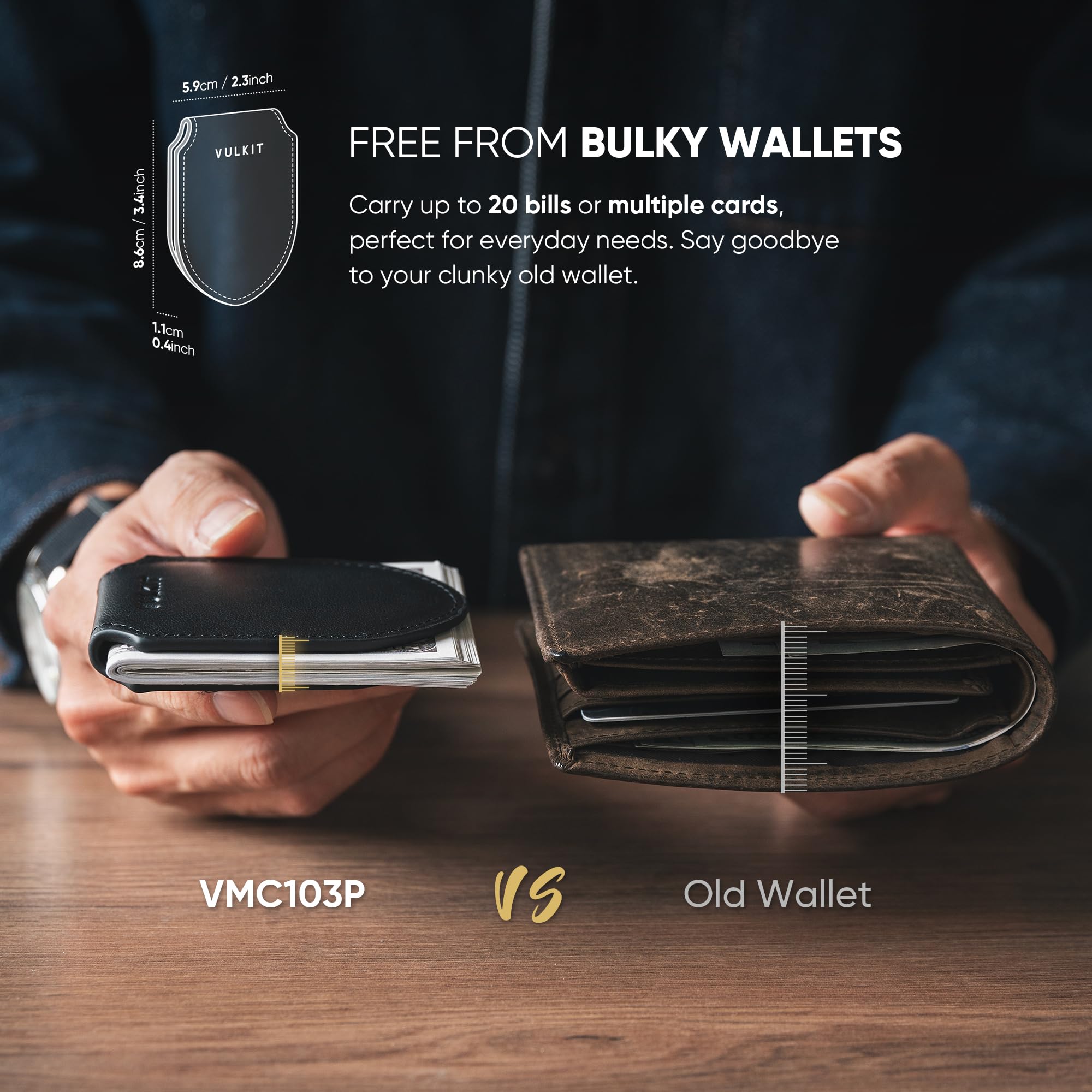 vulkit-money-clips-geldklammer-echtleder-schwarz-magnet image 3