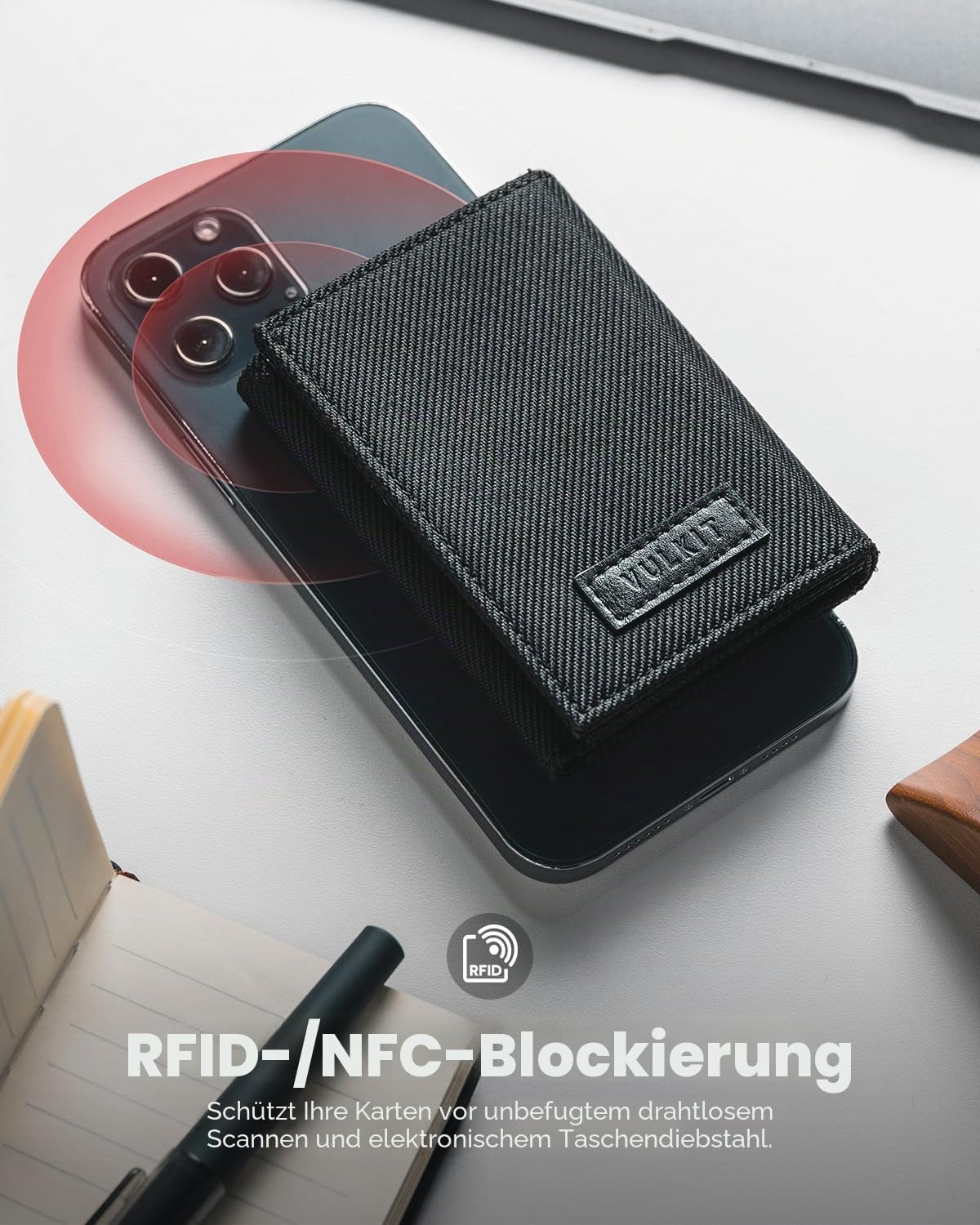 vulkit-trifold-geldb-rse-herren-schwarz-rfid-canvas-airtag image 5