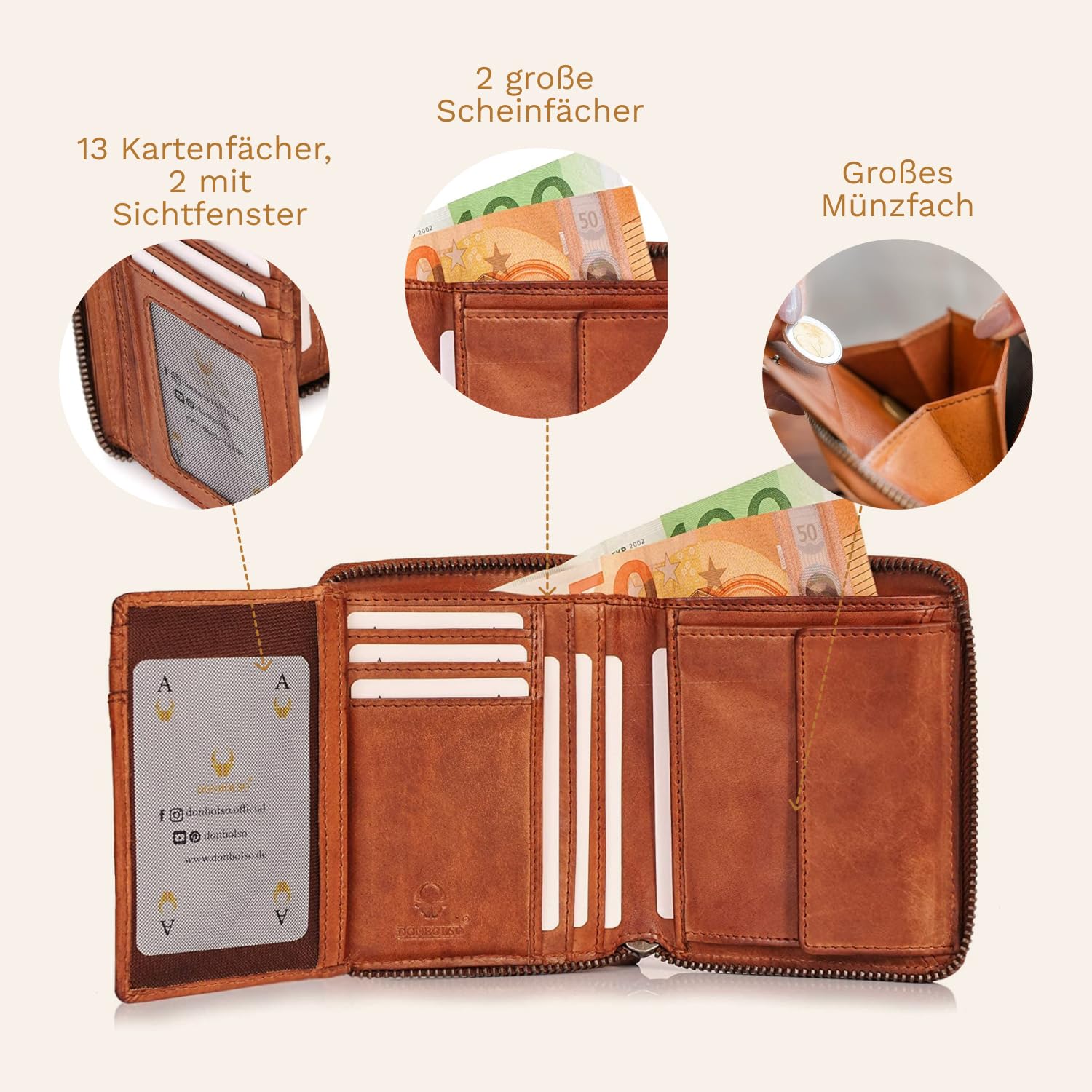 donbolso-montreal-slim-geldb-rse-damen-cognac-rfid-leder image 5