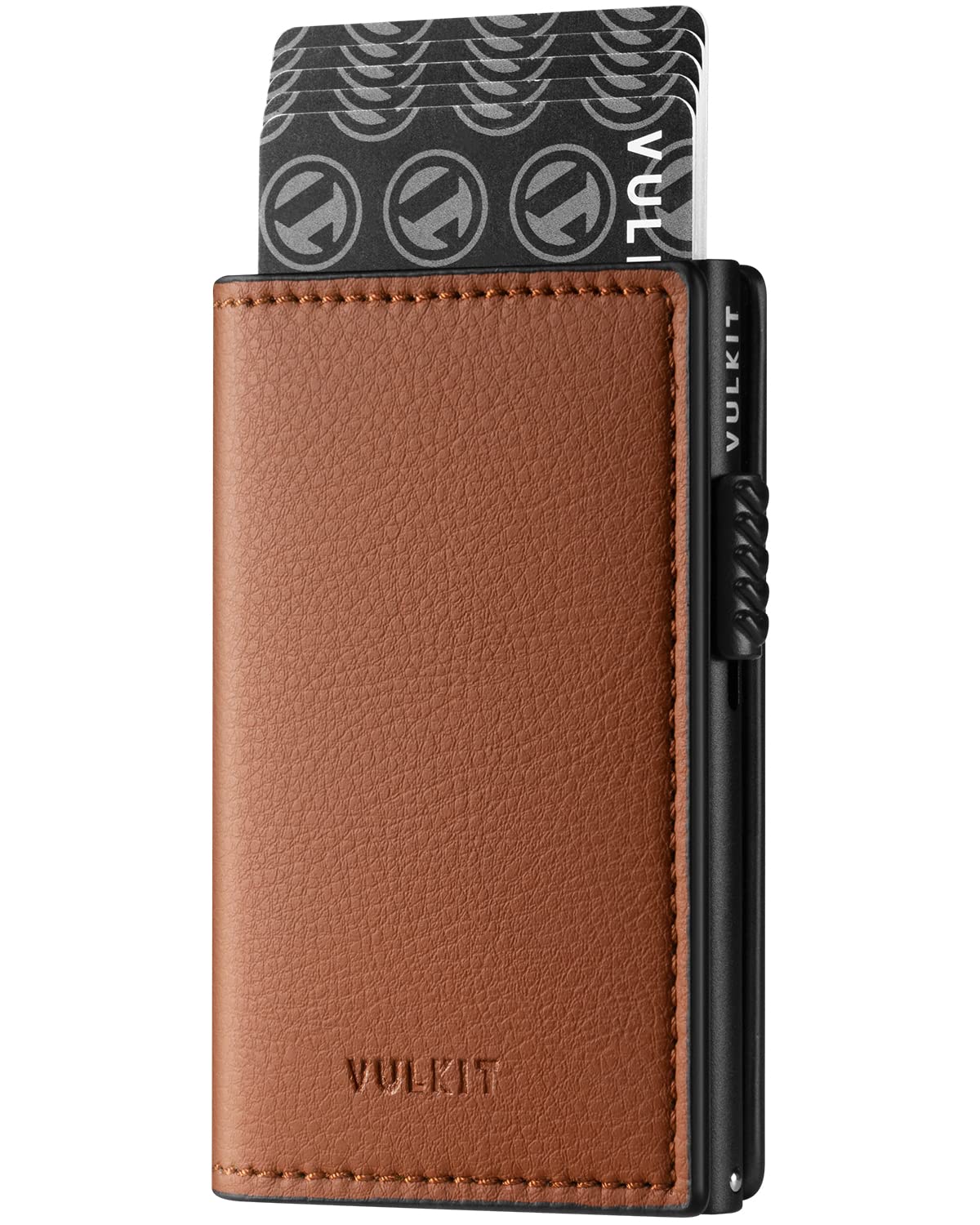 vulkit-leather-pop-up-kartenetui-litschi-schwarz-11-karten image 7