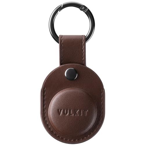 vulkit-air-tag-holder-schl-sselanh-nger-leder-schutzh-lle-schwarz image 8