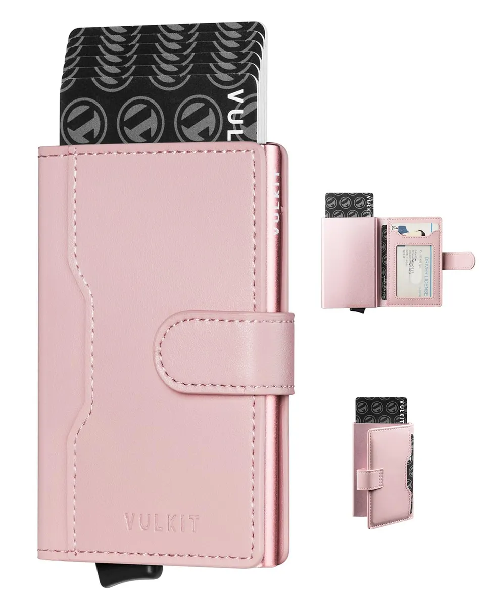 vulkit-pop-up-kartenetui-leder-rosa-rfid-magnet-5-7-karten image 1