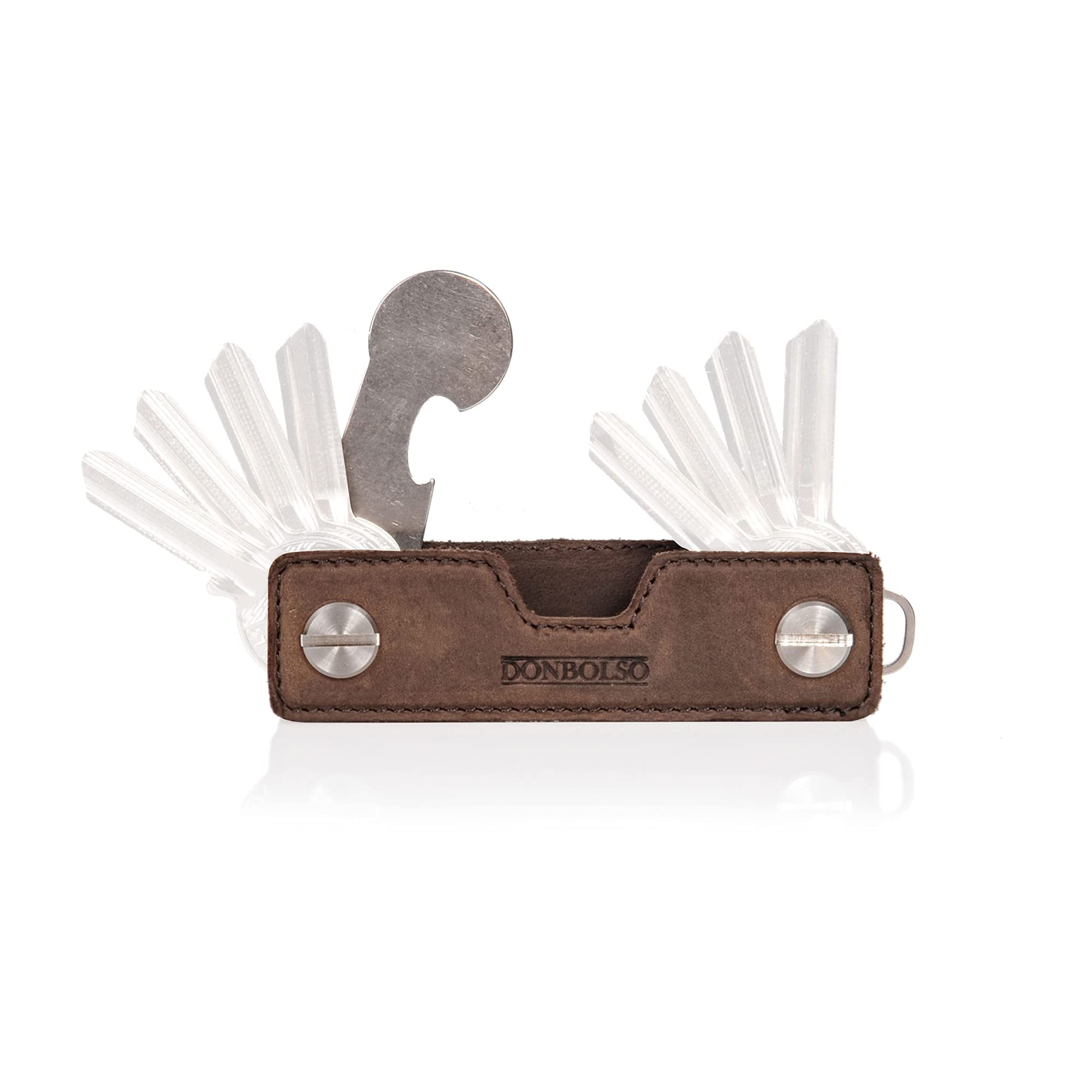 donbolso-key-organizer-double-schl-sselorganizer-braun image 1