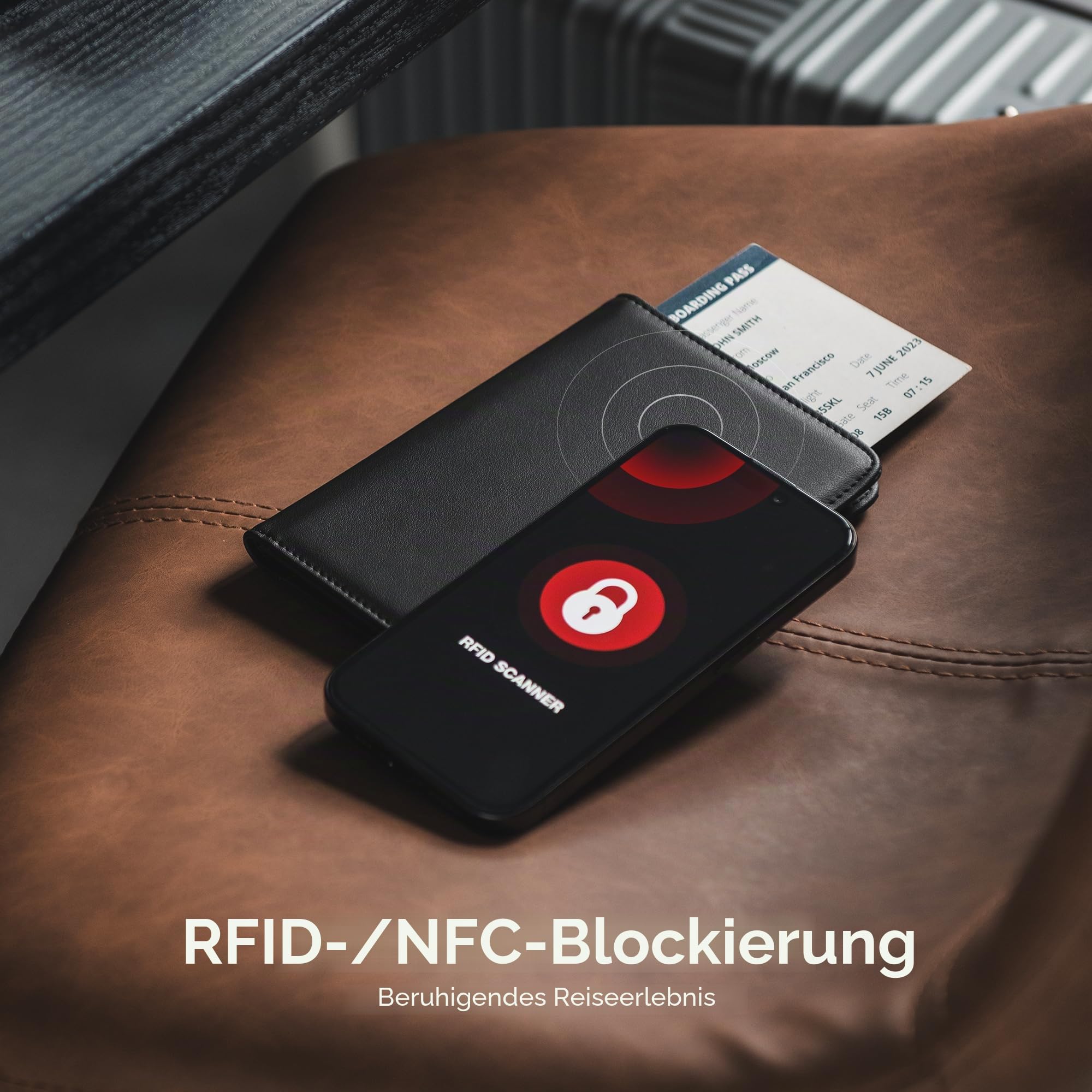 vulkit-passport-card-holder-reisepassh-lle-schwarz-airtag-rfid image 5