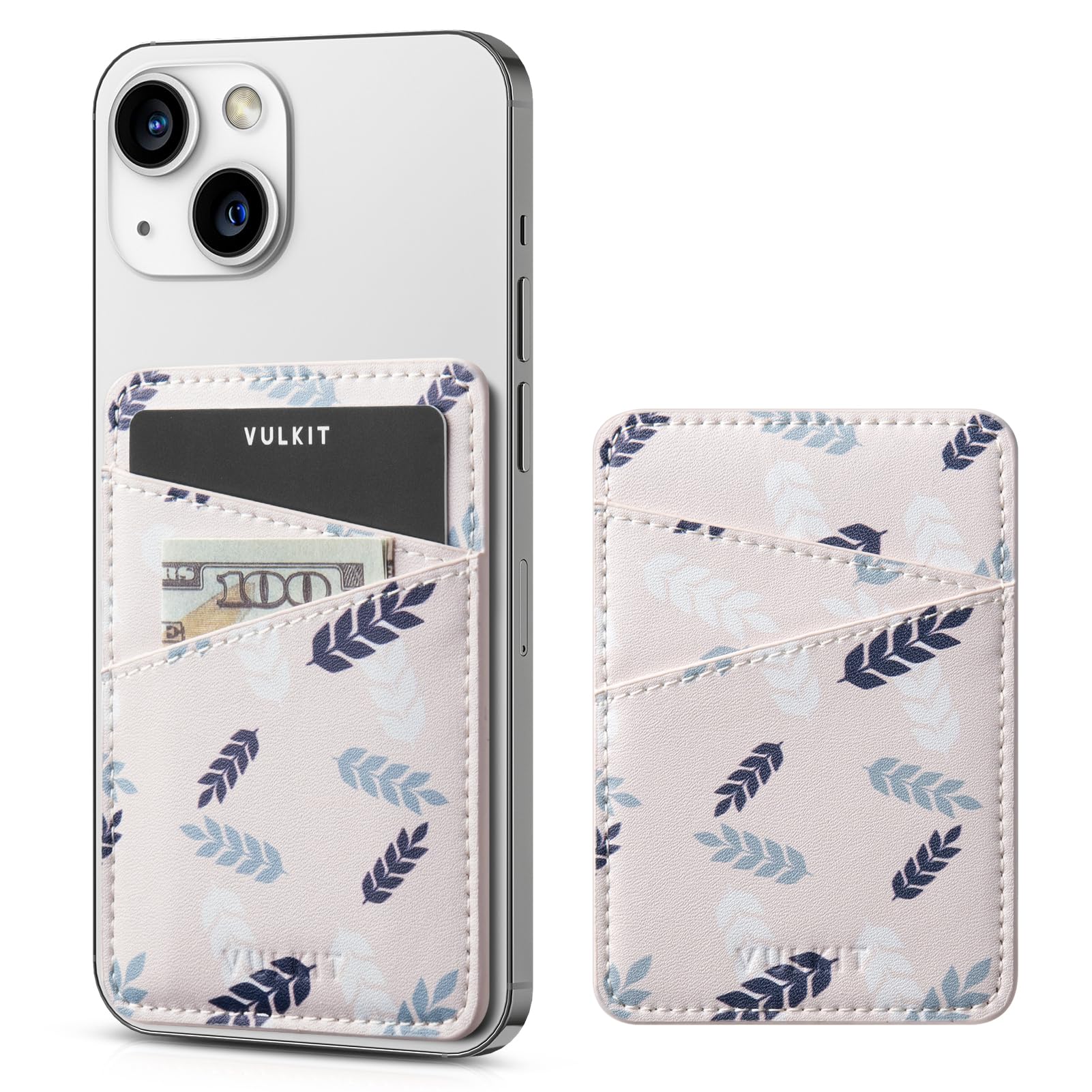 vulkit-phone-card-holder-kartenhalter-schwarz-rfid image 1