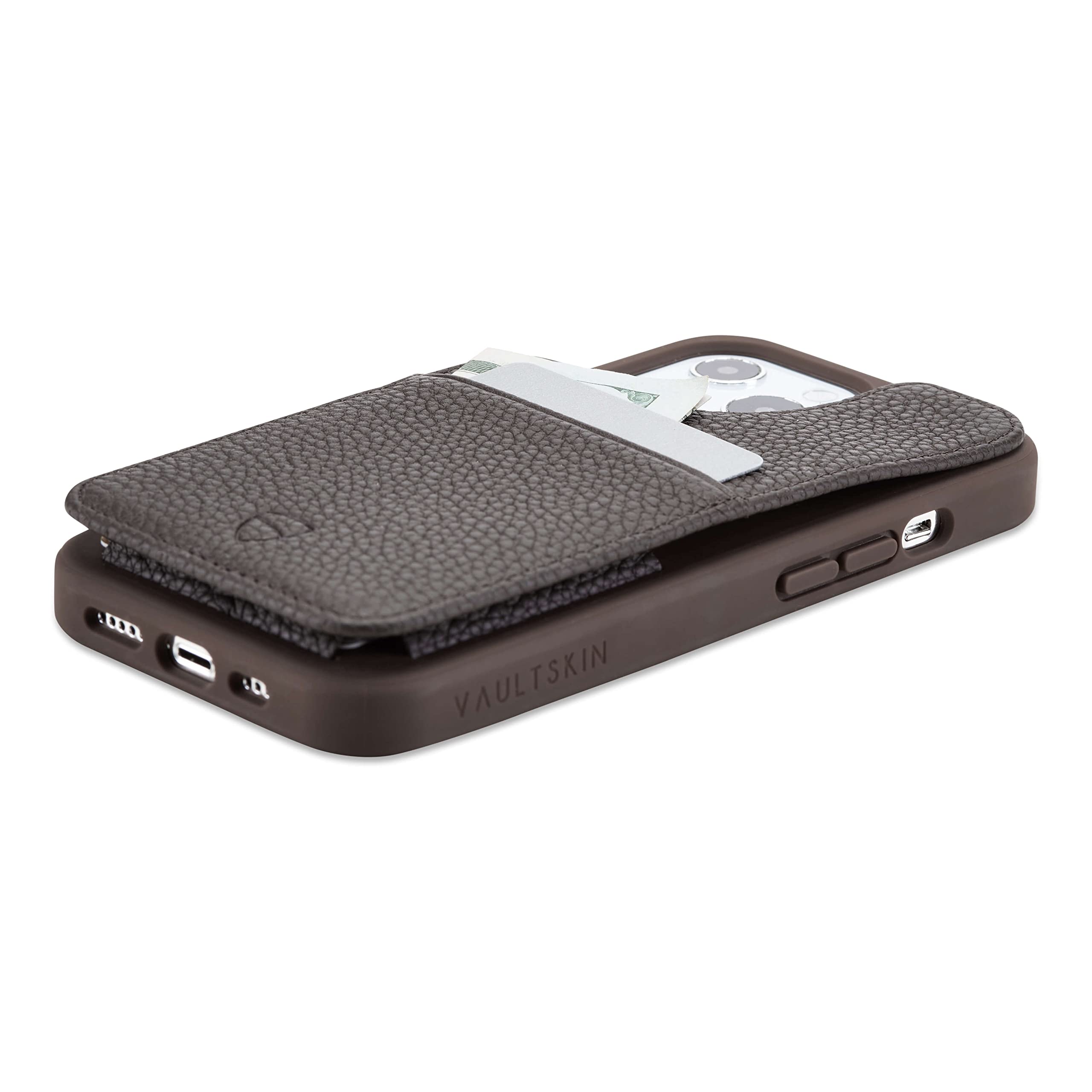 vaultskin-eton-iphone-13-pro-handyh-lle-matt-braun-leder image 4