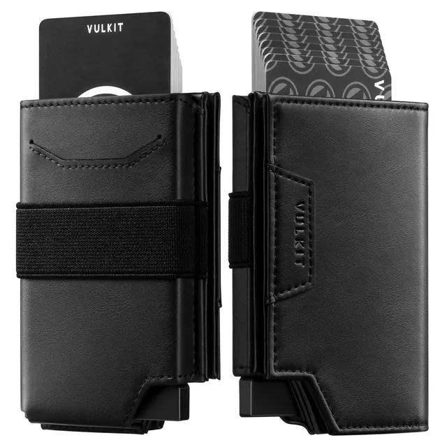 vulkit-aluminum-pop-up-kartenetui-schwarz-11-karten-rfid image 1