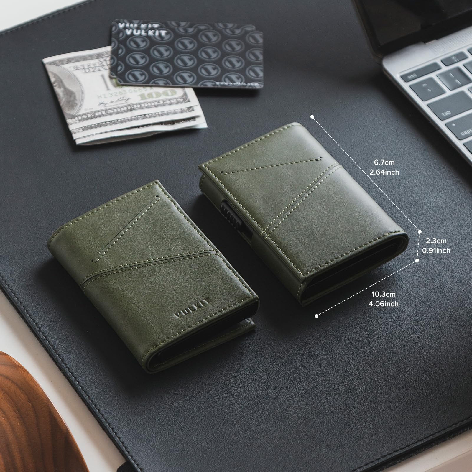vulkit-trifold-wallet-geldb-rse-gr-n-leder-rfid-10-karten image 7