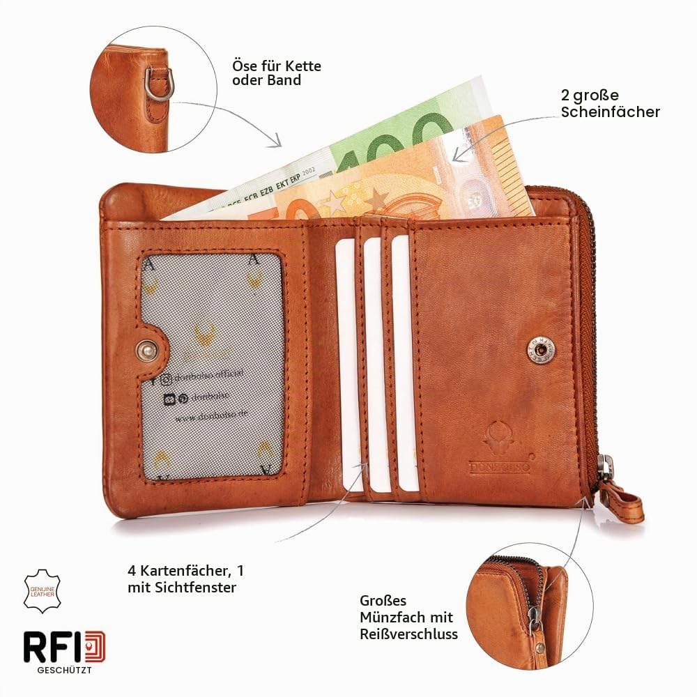 donbolso-geldb-rsen-rio-slim-wallet-damen-leder-rfid-mini image 5