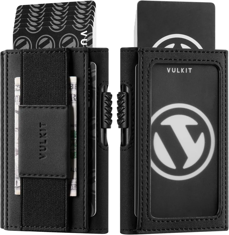 vulkit-leather-pop-up-slim-wallet-geldb-rse-schwarz-geldklammer-rfid image 1