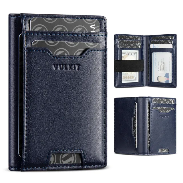 vulkit-bifold-wallet-kartenetui-marineblau-10-f-cher-geldband-rfid image 1