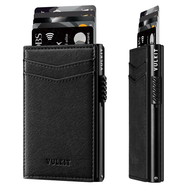 vulkit-bussiness-cards-wallet-vc301-kreditkartenetui-leder-schwarz-rfid image 1