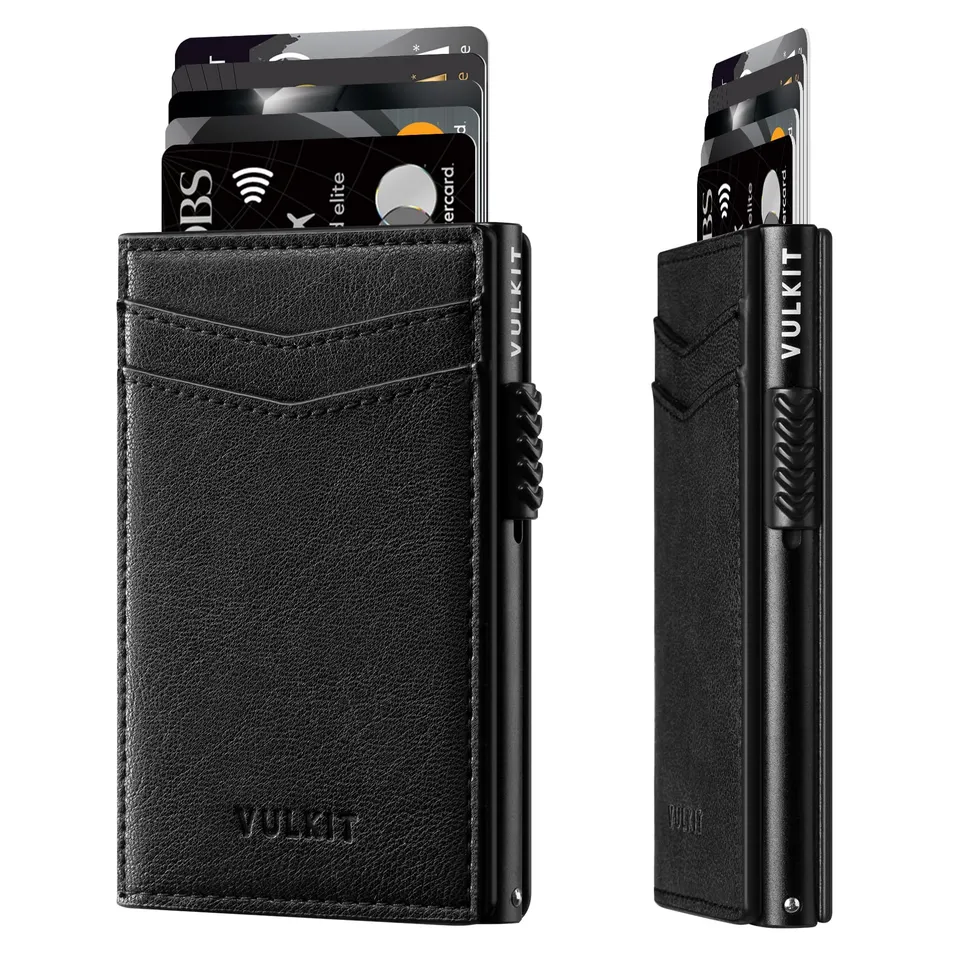 vulkit-bussiness-cards-wallet-vc301-kreditkartenetui-leder-schwarz-rfid image 1