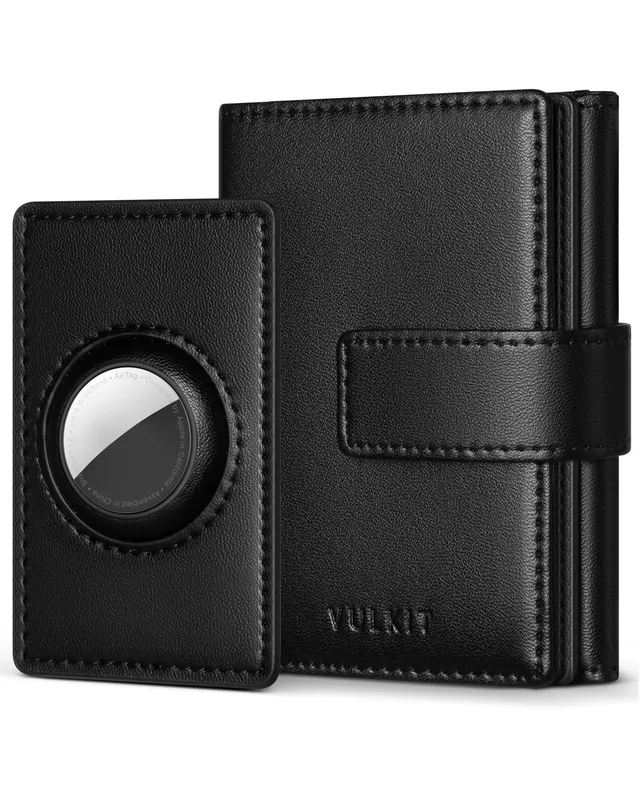 vulkit-airtag-geldb-rse-mini-leder-schwarz-rfid-10-14-karten image 1