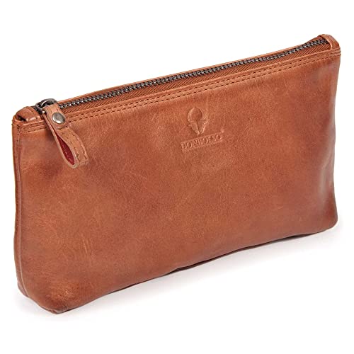 donbolso-cannes-schminktasche-echtleder-cognac-mini-kulturbeutel image 8