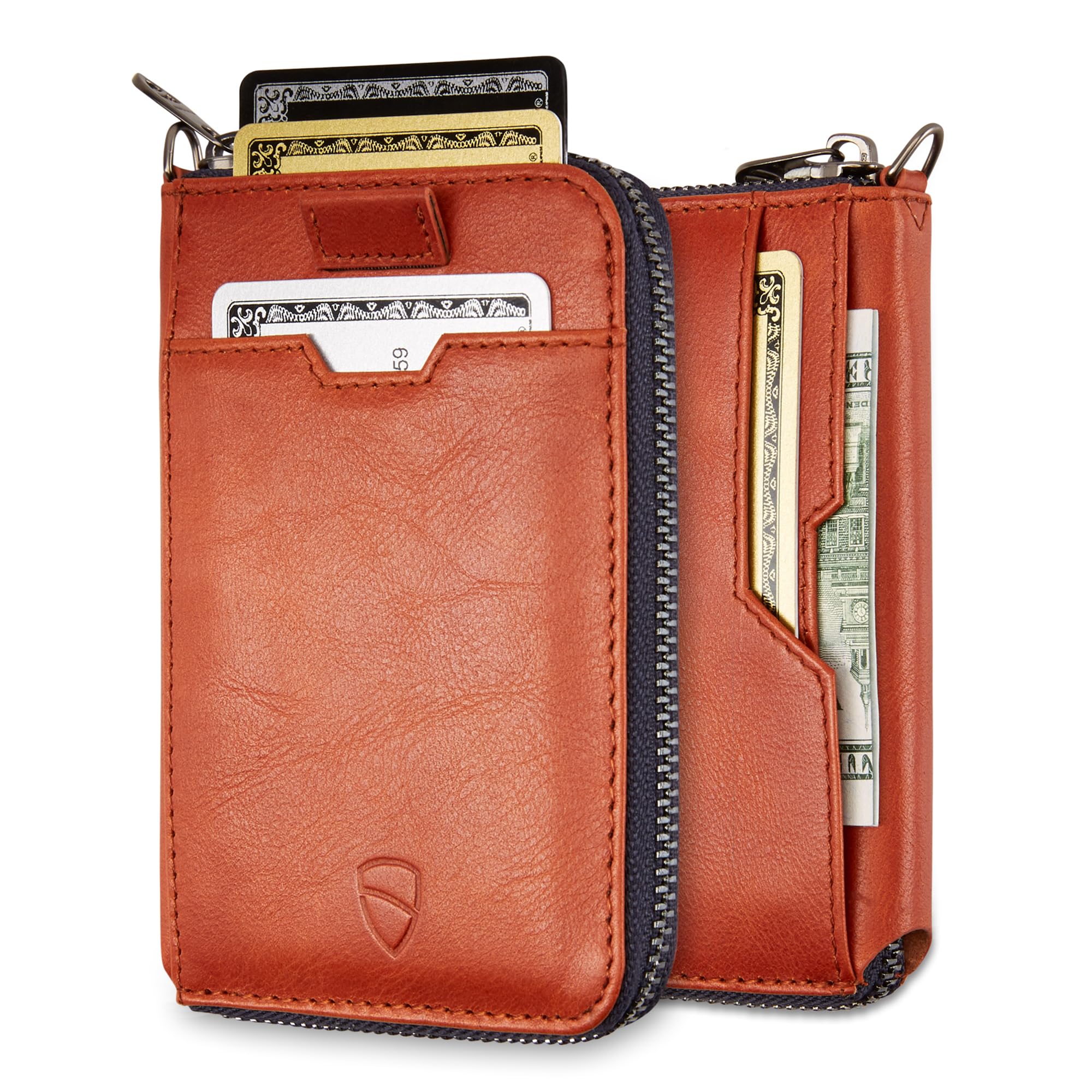 vaultskin-notting-hill-geldb-rse-leder-rfid-cognac-rei-verschluss image 1
