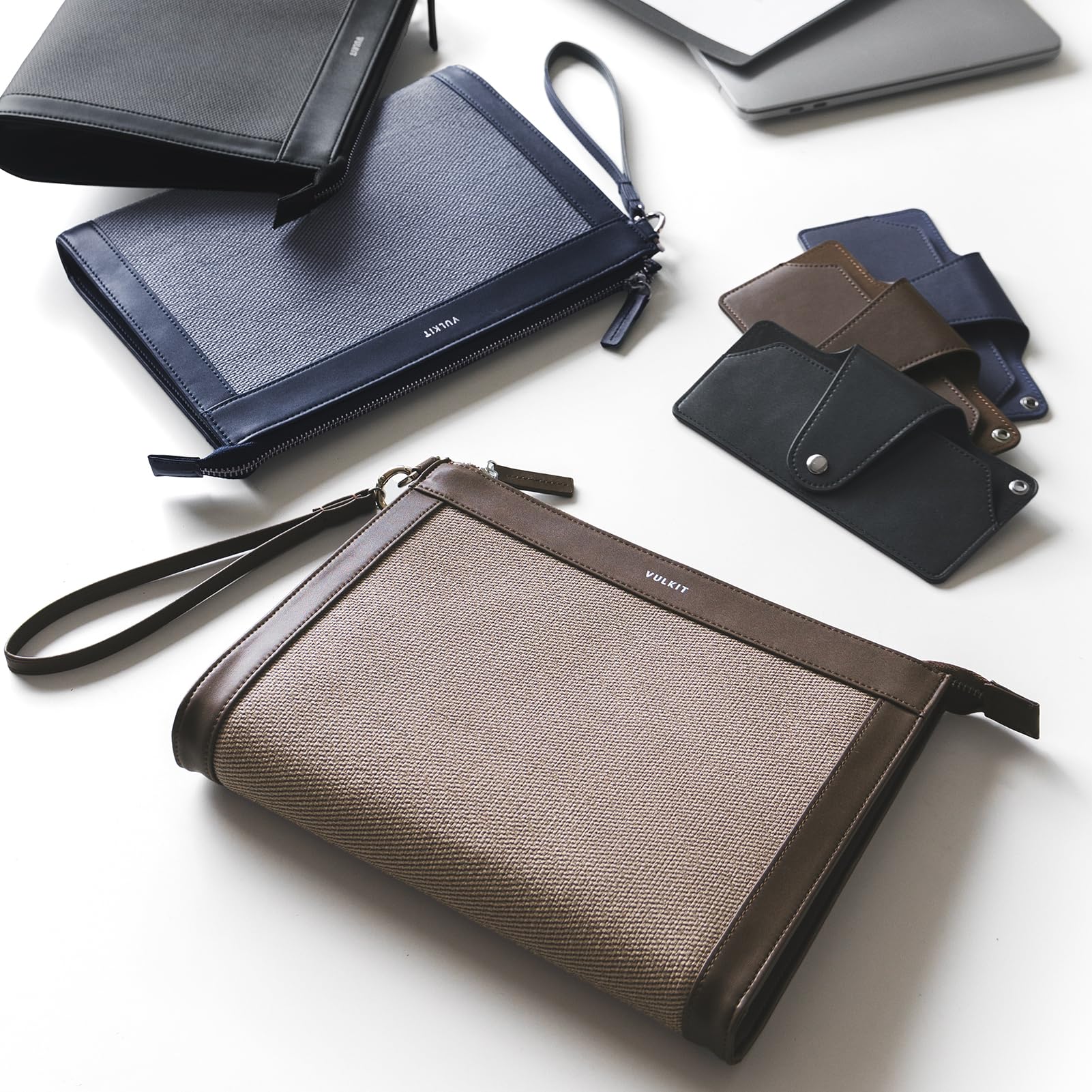 vulkit-bags-clutch-herren-dunkelgrau-brillenetui image 8