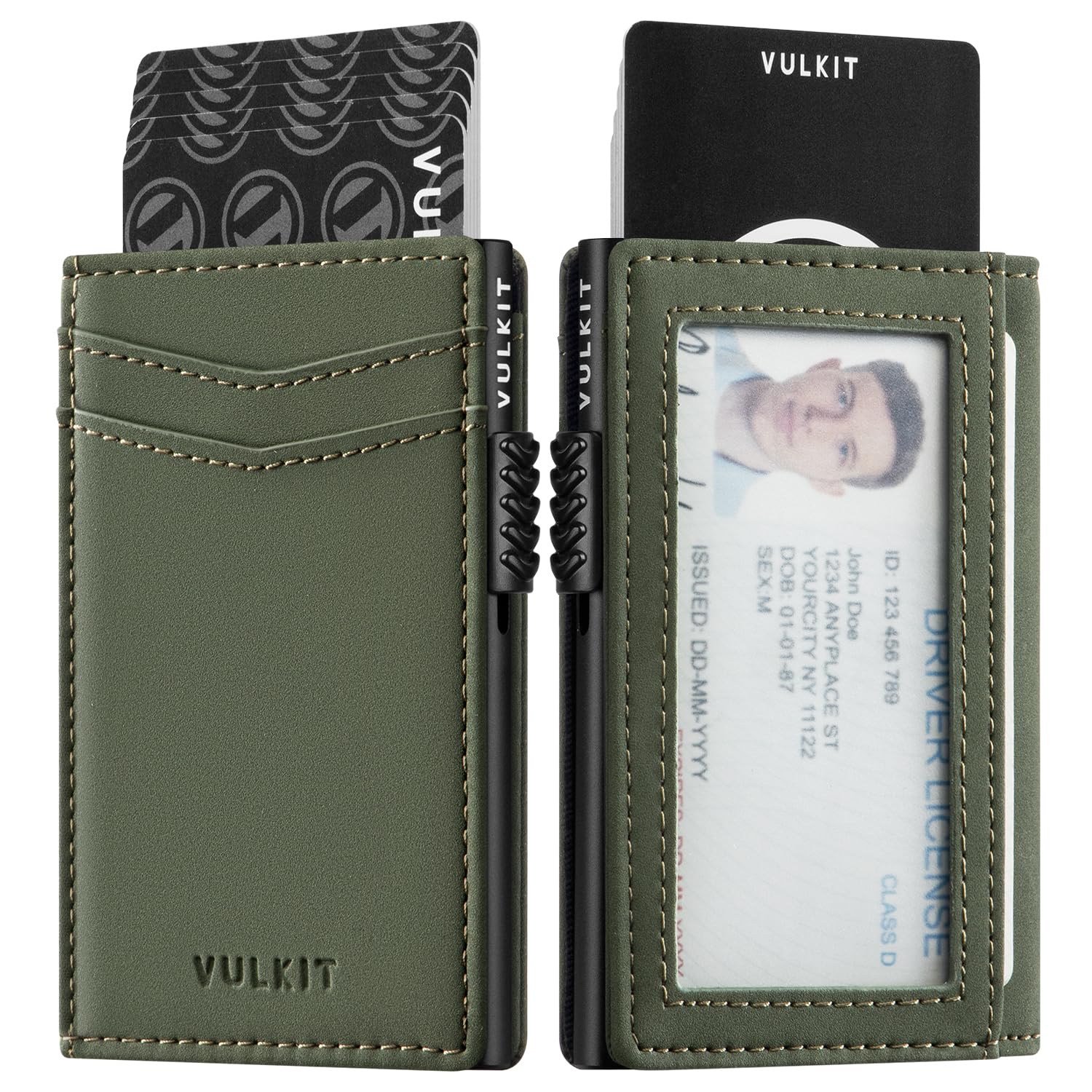 vulkit-visitenkartenetui-espresso-leder-rfid-mit-magnet image 8