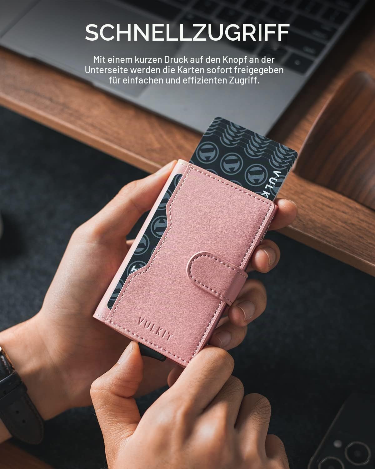 vulkit-pop-up-kartenetui-leder-rosa-rfid-magnet-5-7-karten image 2