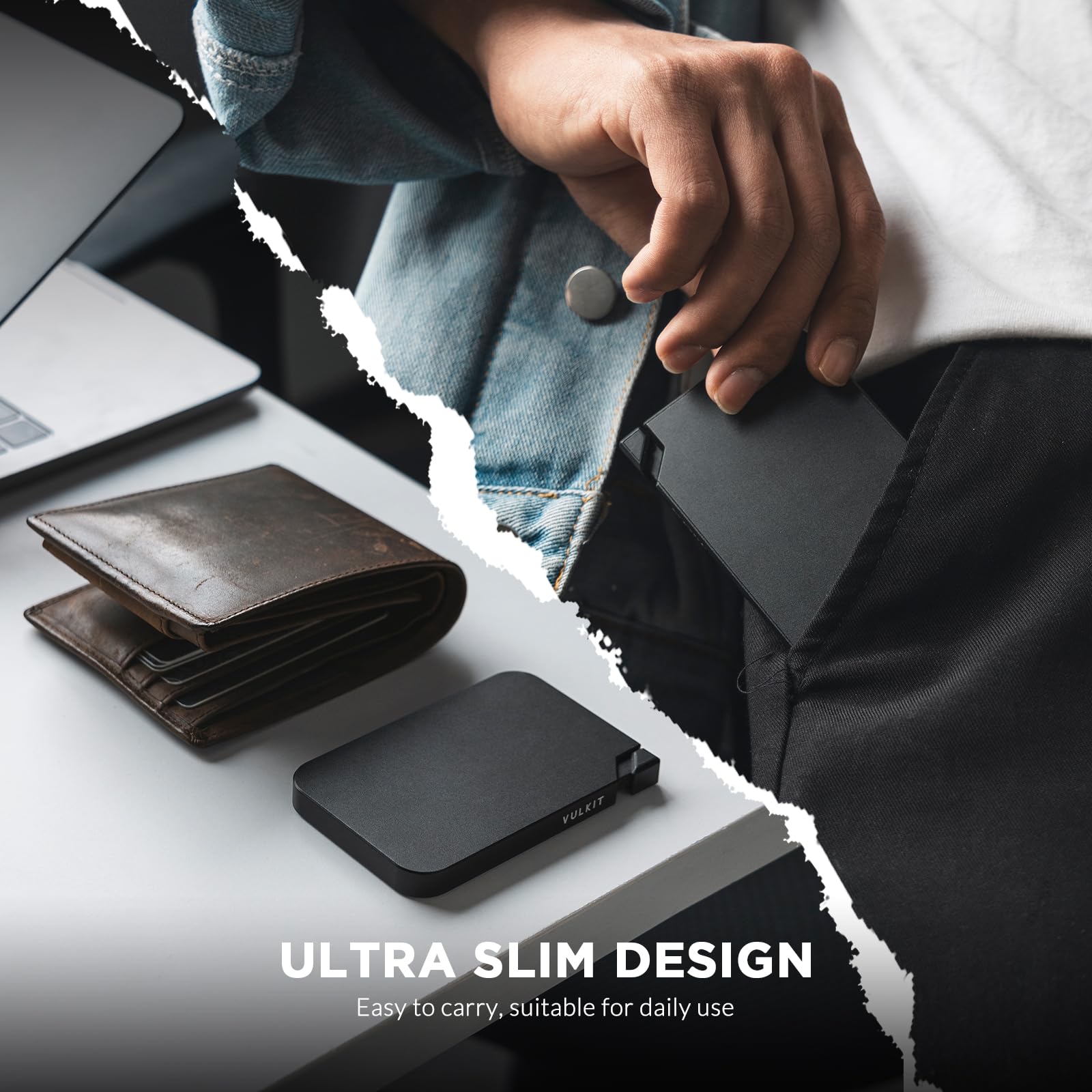 vulkit-aluminum-pop-up-kartenetui-schwarz-metall-5-karten image 5