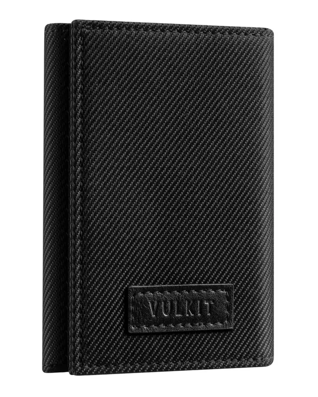 vulkit-trifold-geldb-rse-herren-schwarz-rfid-canvas-airtag image 1
