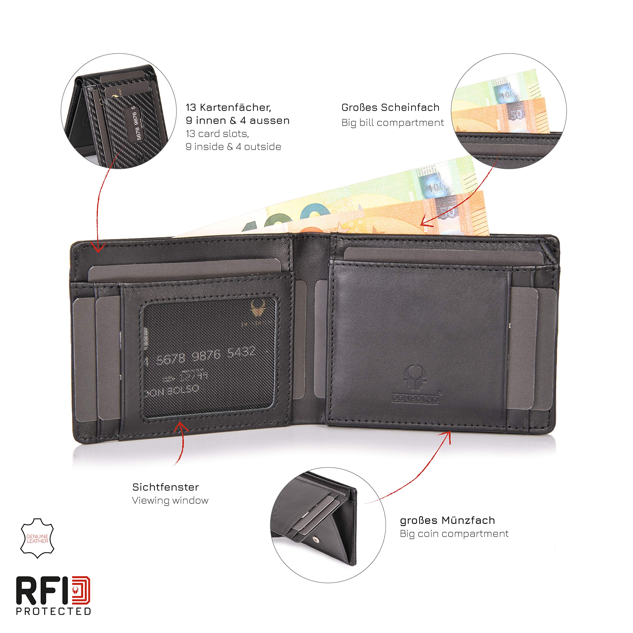 donbolso-geldb-rsen-br-ssel-echt-leder-portemonnaie-rfid image 5
