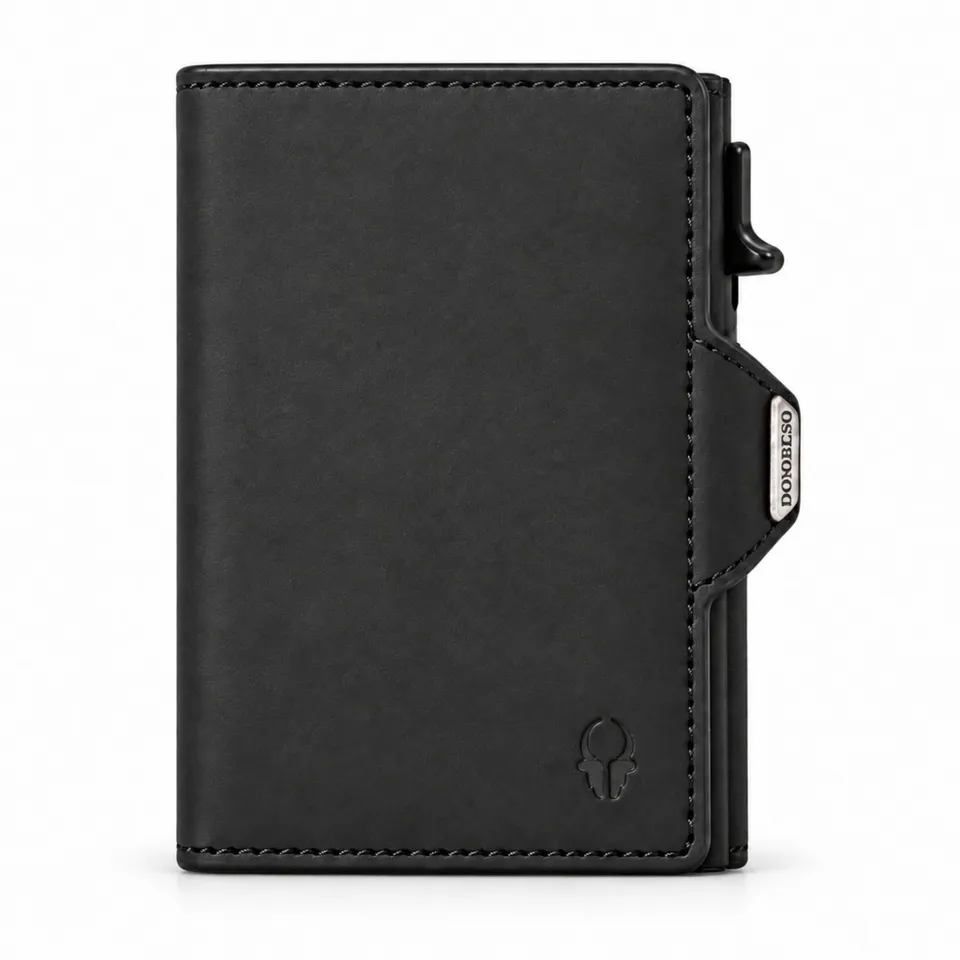 donbolso-wallet-flip-geldb-rse-vintage-schwarz-9-karten image 1