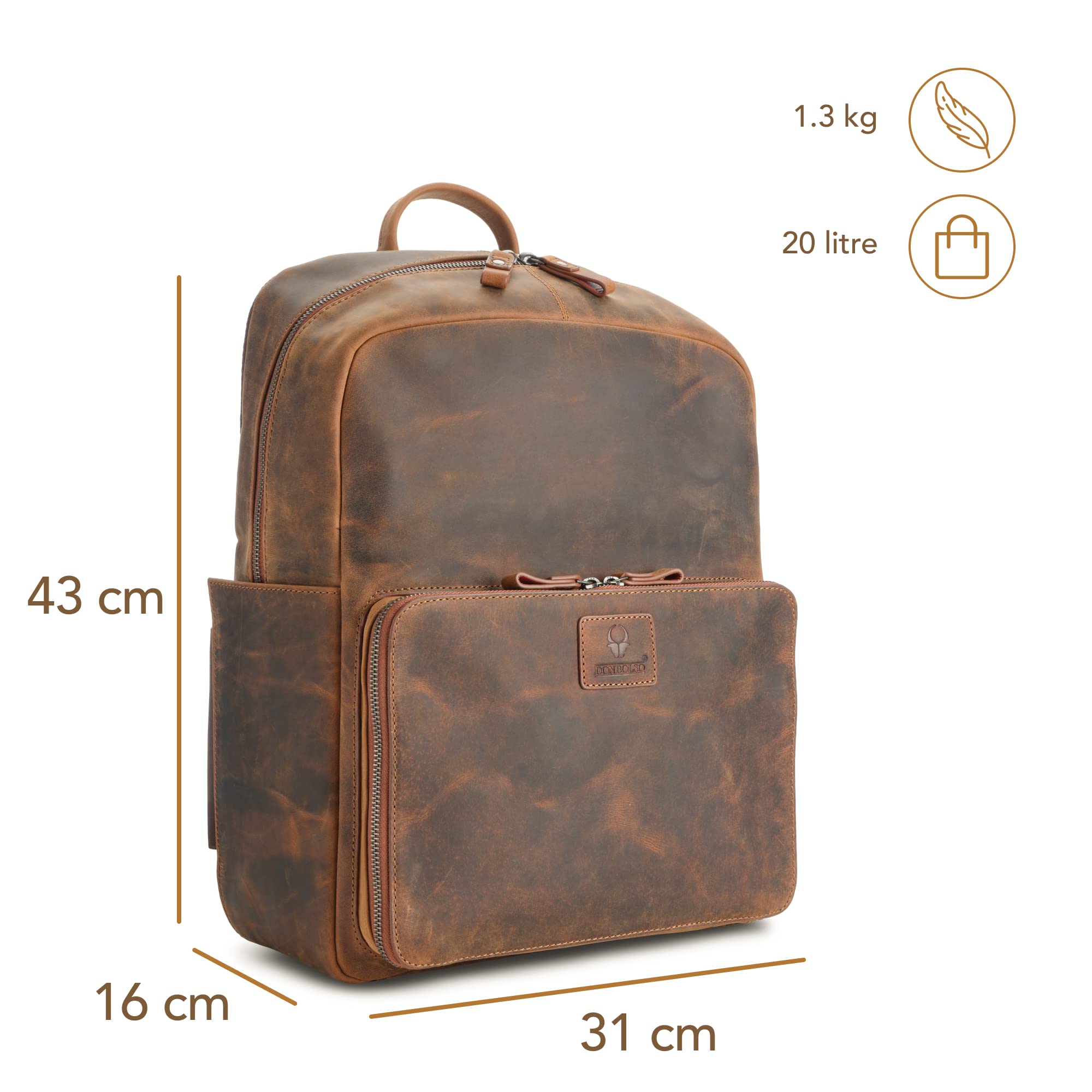 donbolso-tokio-rucksack-leder-vintage-braun-laptop image 5