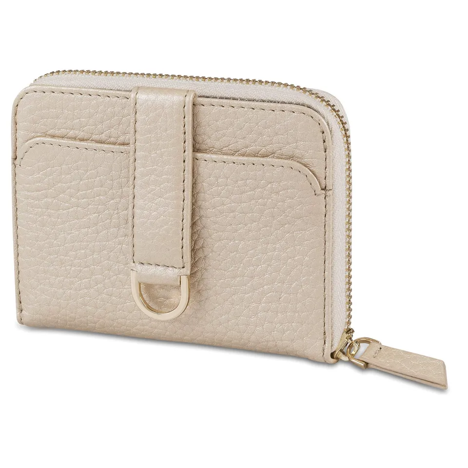 vaultskin-belgravia-damen-geldb-rse-beige-mit-rei-verschluss image 1